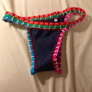multicolor cute bikini bottoms