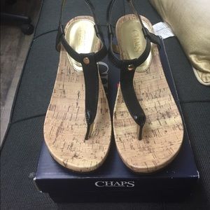 Chaps wedge sandals! Make an Offer!!