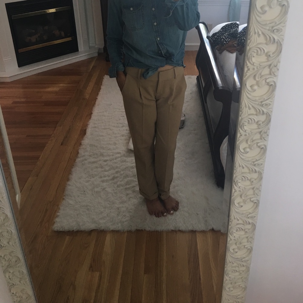 Khaki color trouser