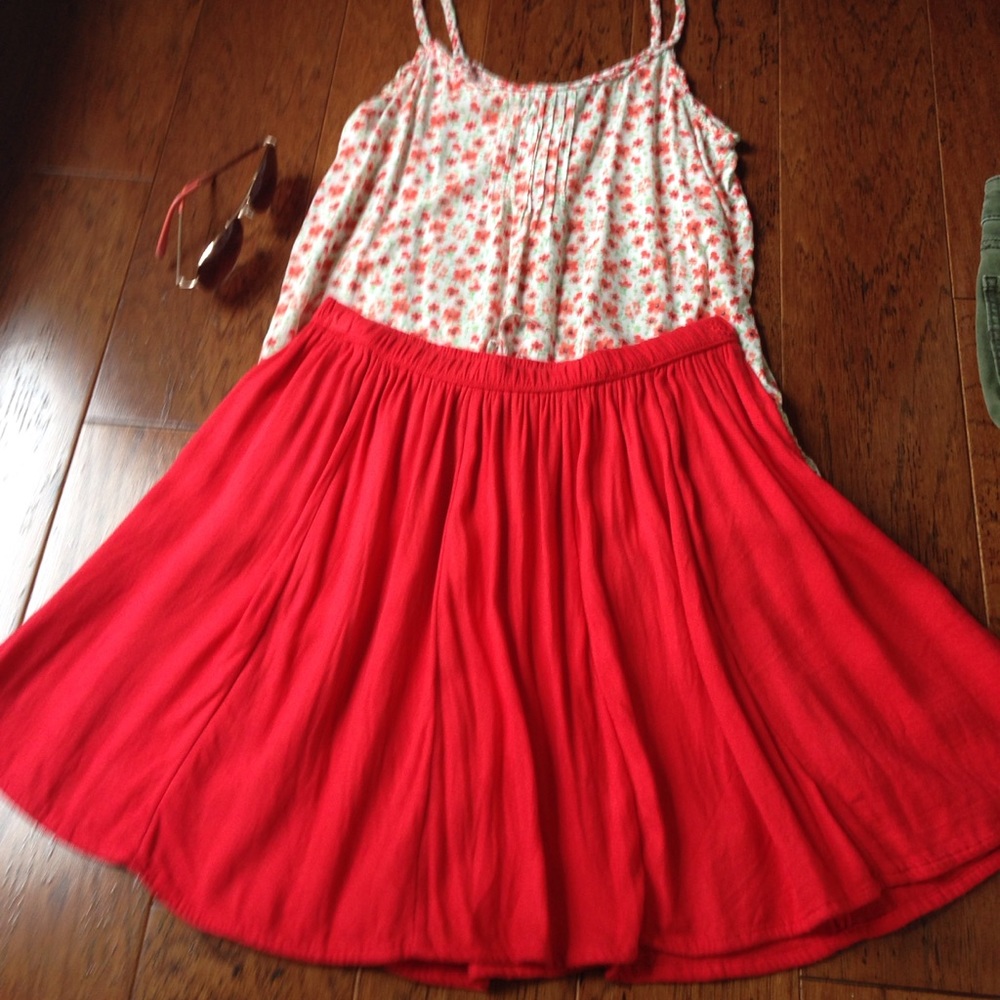 Sale!! Coral mini skirt!