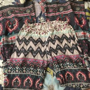 Bell bottom style billabong pants