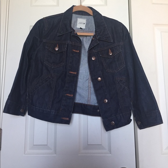 Joe's Jeans Jackets & Coats Joes Jeans Cropped Jean Jacket Size