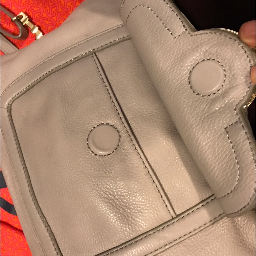 Tory Burch Mini Amanda Satchel Grey - Picture 8 of 8