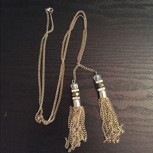 FRANCESCA's long statement necklace
