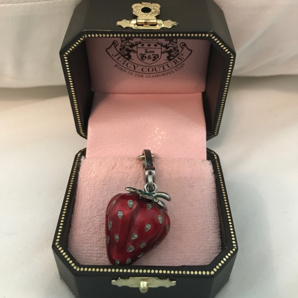 Juicy Couture Strawberry charm