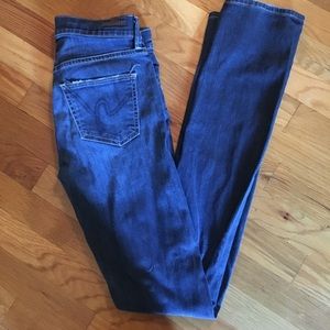 Citizens of Humanity "Ava" Low Rise straight leg