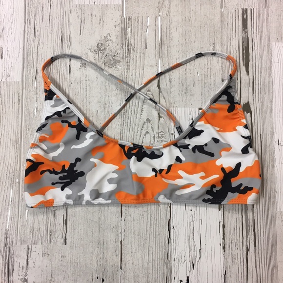✨The Kylie Camo Bikini-Orange Woodland - Picture 3 of 8