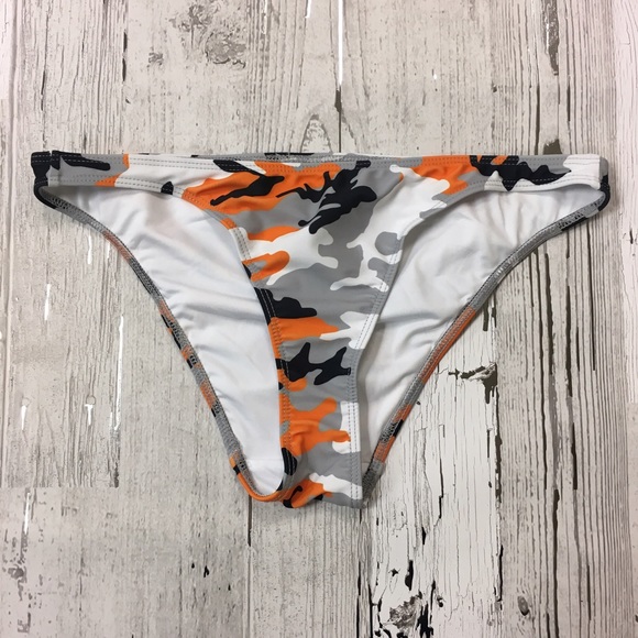 ✨The Kylie Camo Bikini-Orange Woodland - Picture 5 of 8