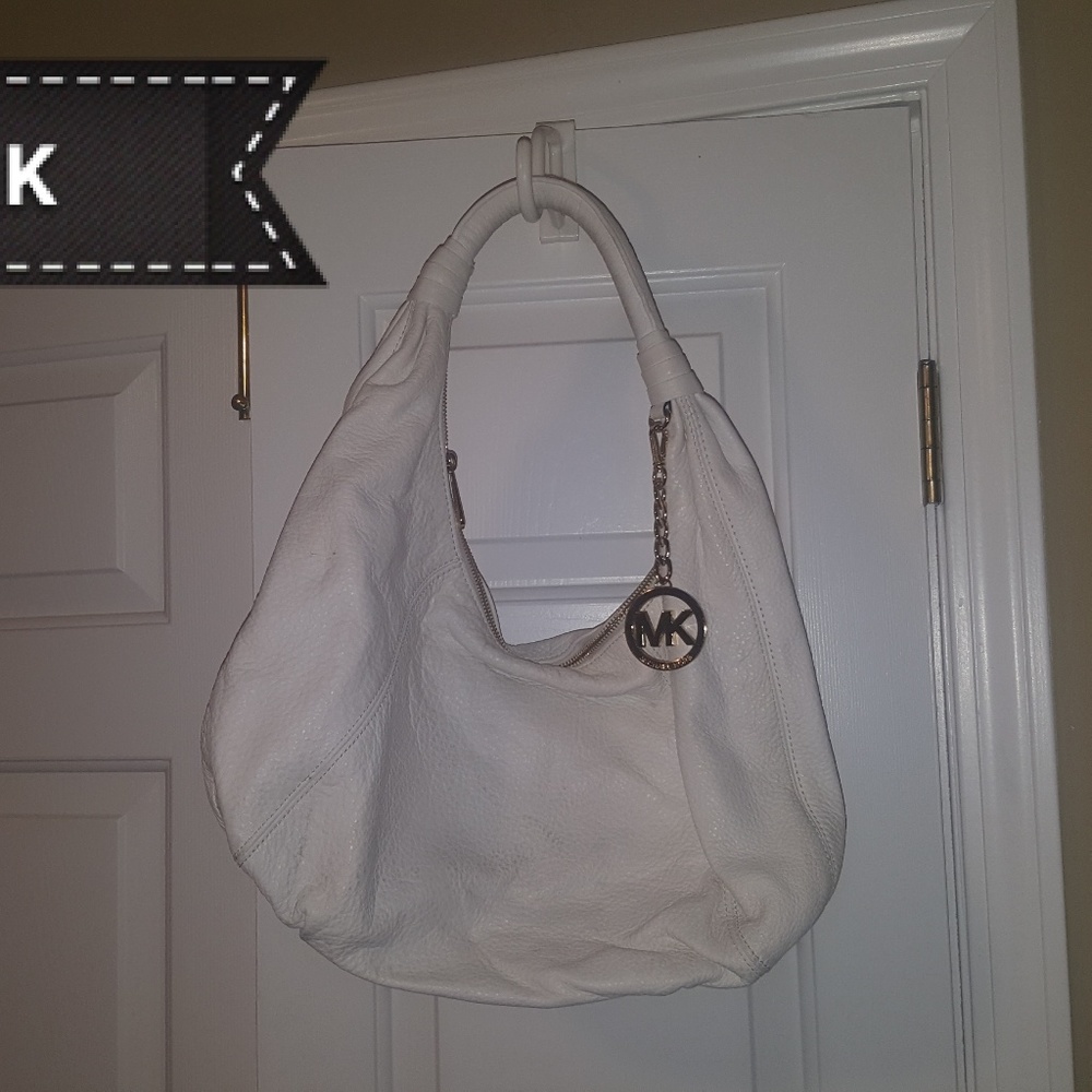 MK white bag