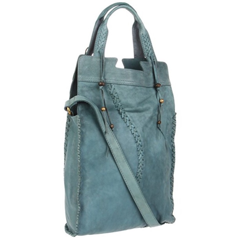 Lucky brand laced fringe abbey road cross body