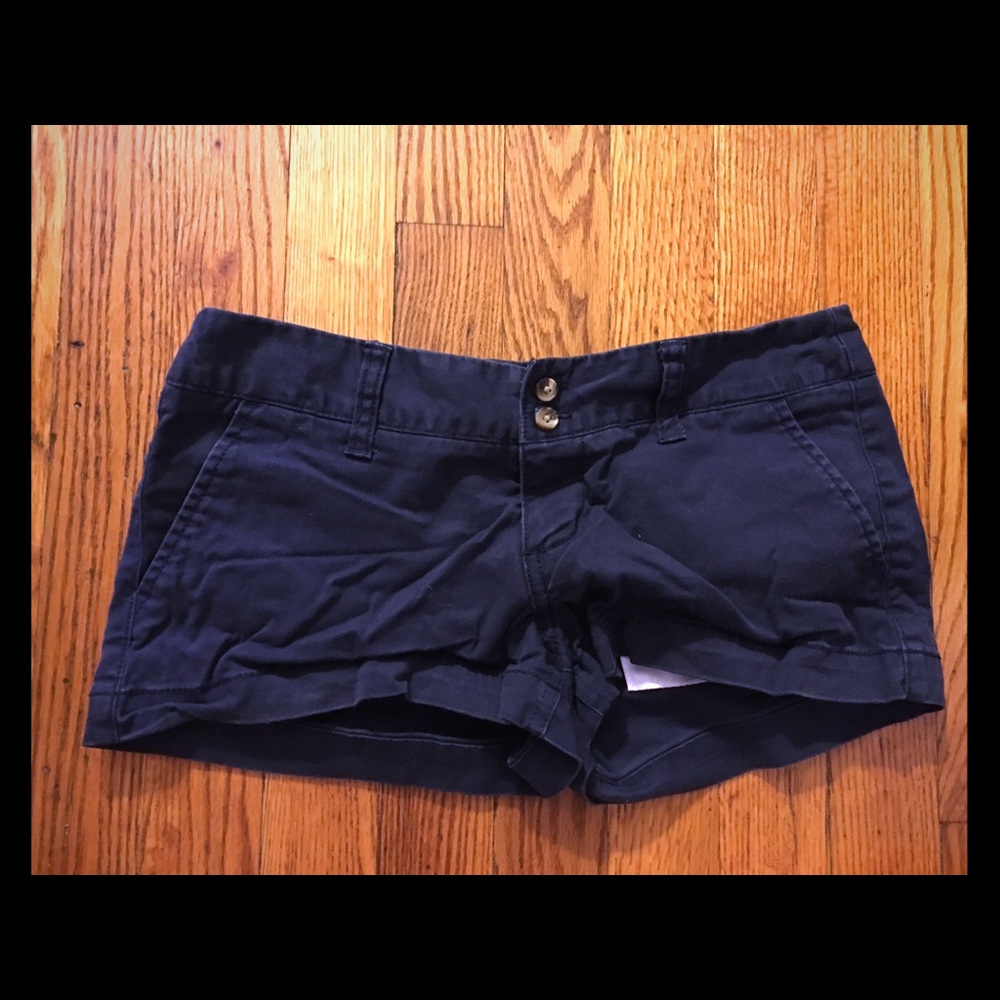 Navy Short Shorts