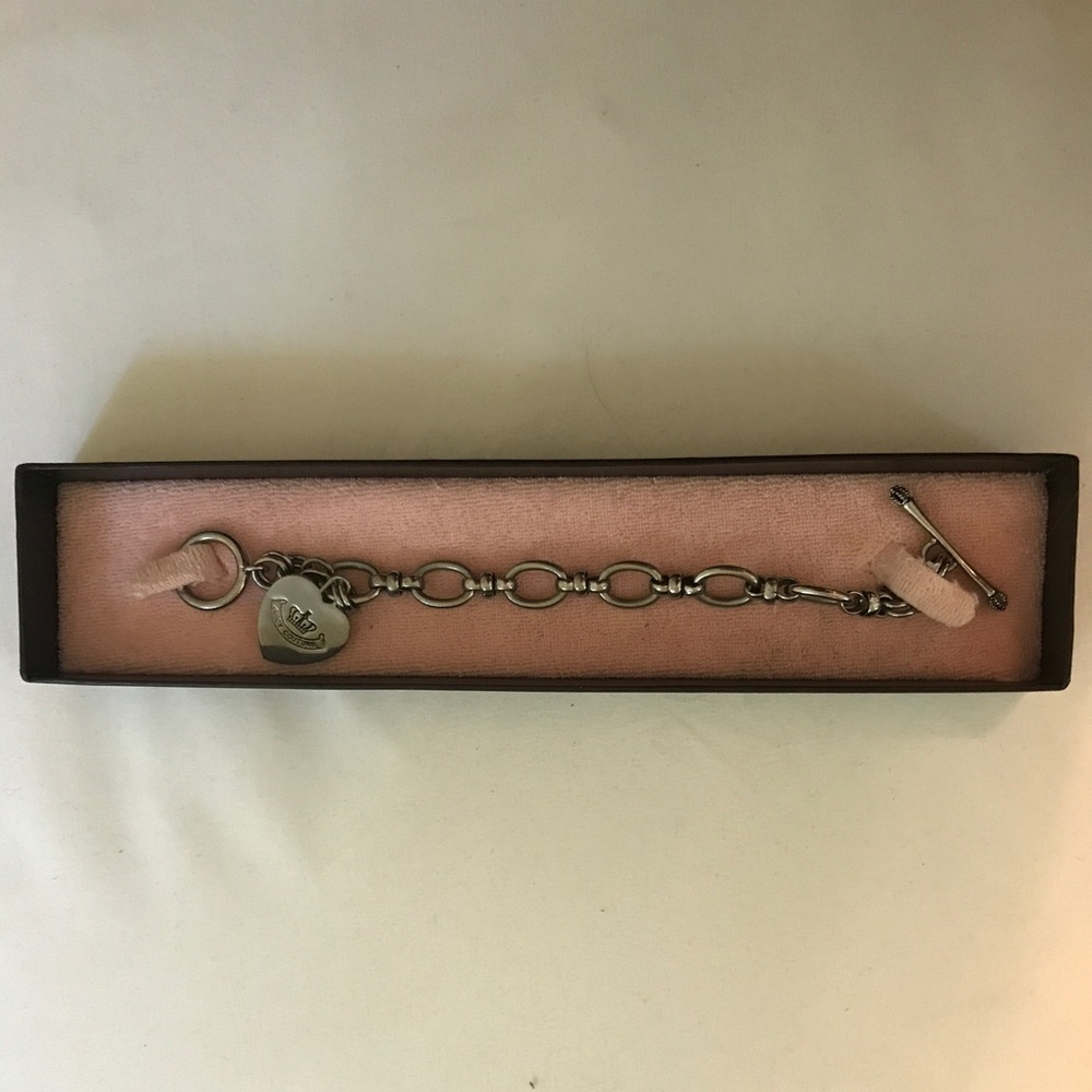 Juicy Couture Silver Charm Bracelet