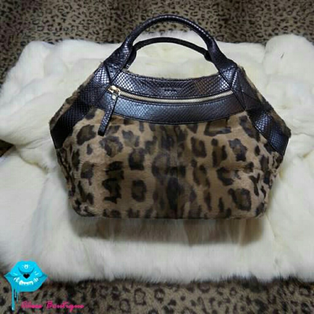Kate Spade Leopard Print Handle Bag