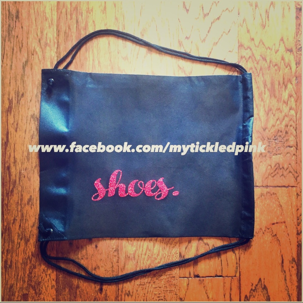 Original Tickled Pink! Shoe Sack