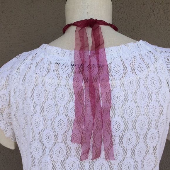 ⬇️ Reduced ⬇️ Two Trendy Beaded Ribbon Necklaces! - Picture 3 of 6