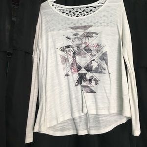 White long sleeve shirt