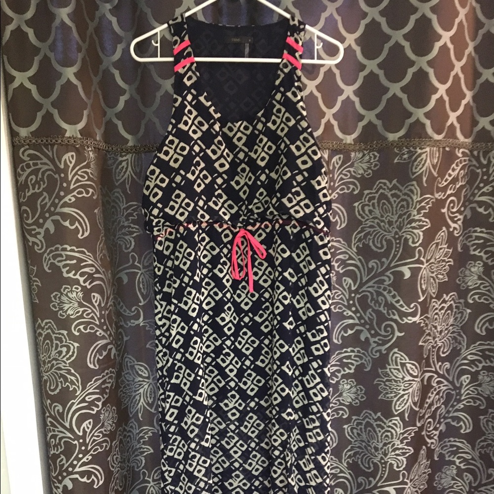 Sleeveless maxi dress bought at local boutique