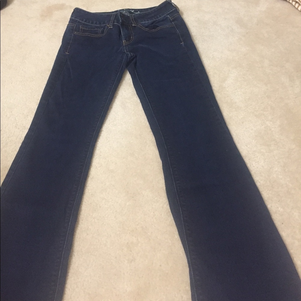 American Eagle dark jeans