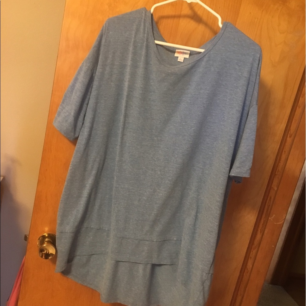 LulaRoe Baby Blue Large Irma