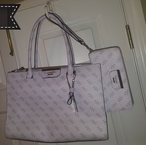 Brand new Guess bag with wallet