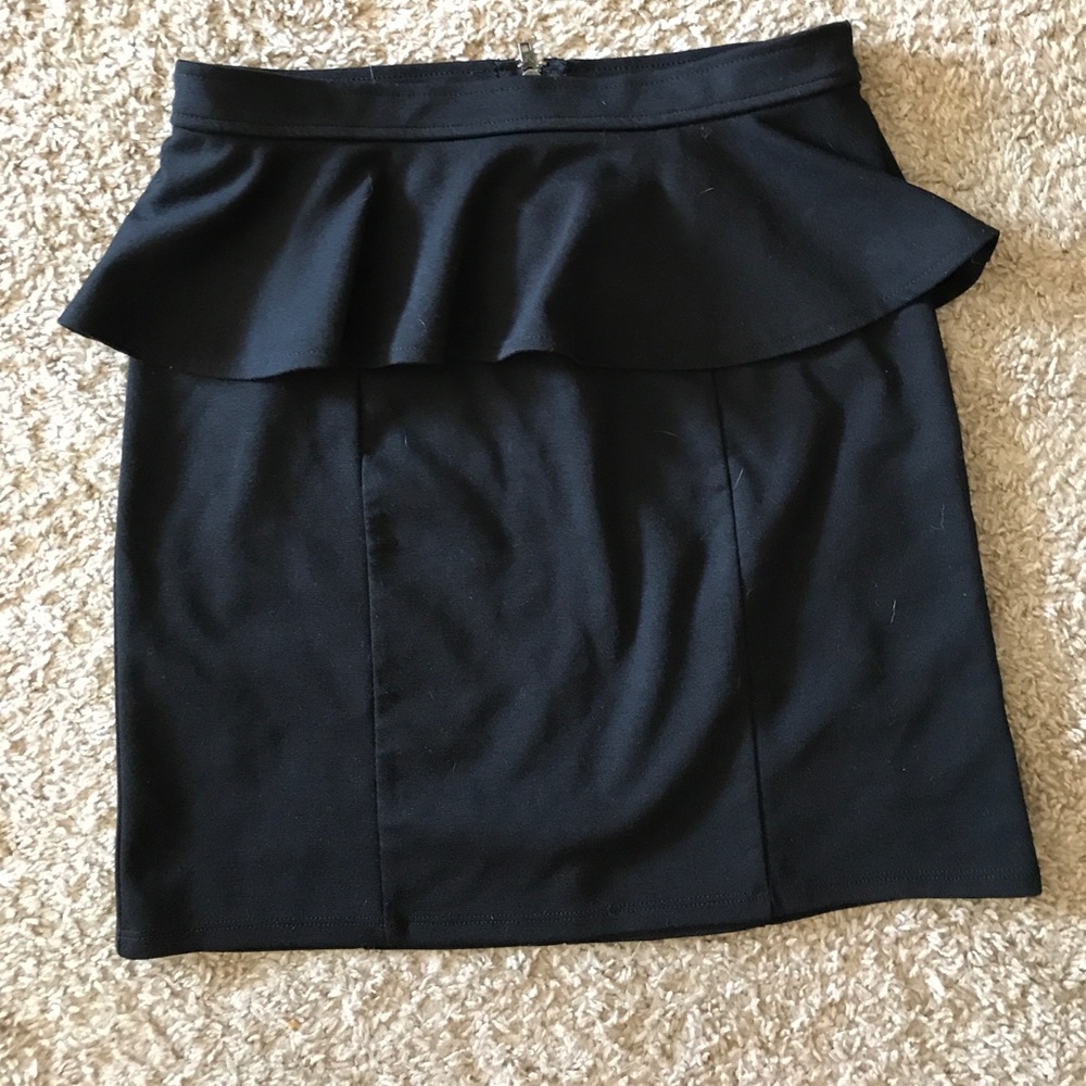 Black skirt