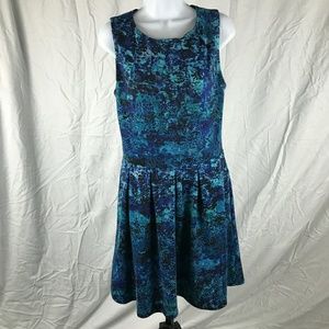 POCKETS! Watercolor Dress with POCKETS 136A2