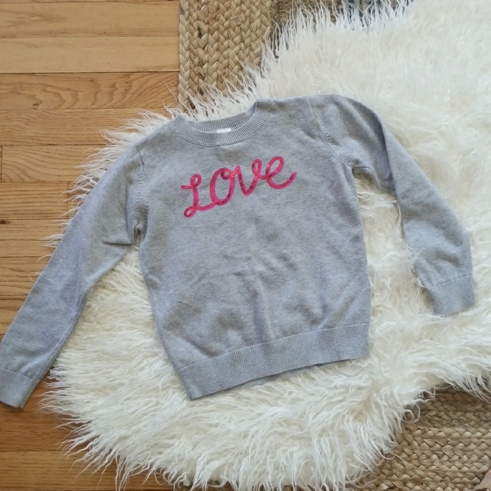 "Love" Sweater **Back to School**