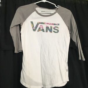 Vans baseball shirt