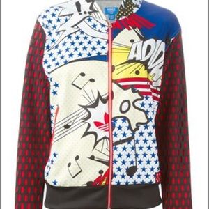 Comic adidas jacket worn once!