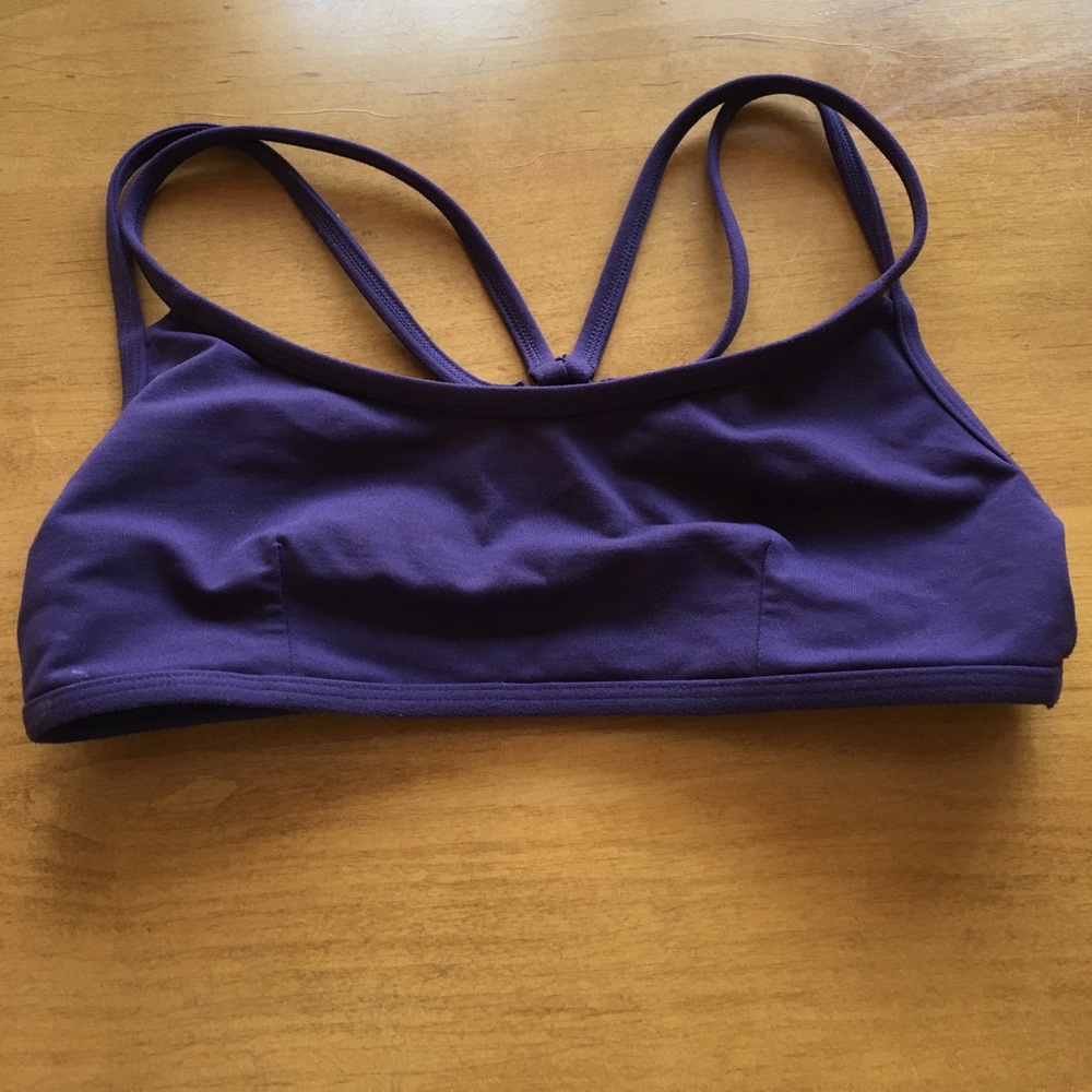 Lululemon purple bra top