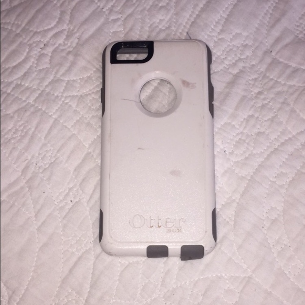 Grey and White Otterbox Case