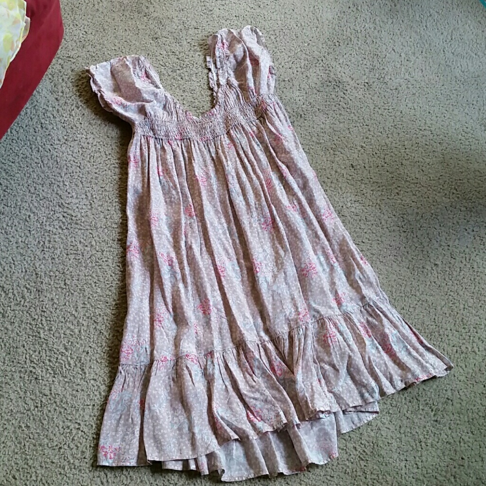 Free People Floral Dress Sz M
