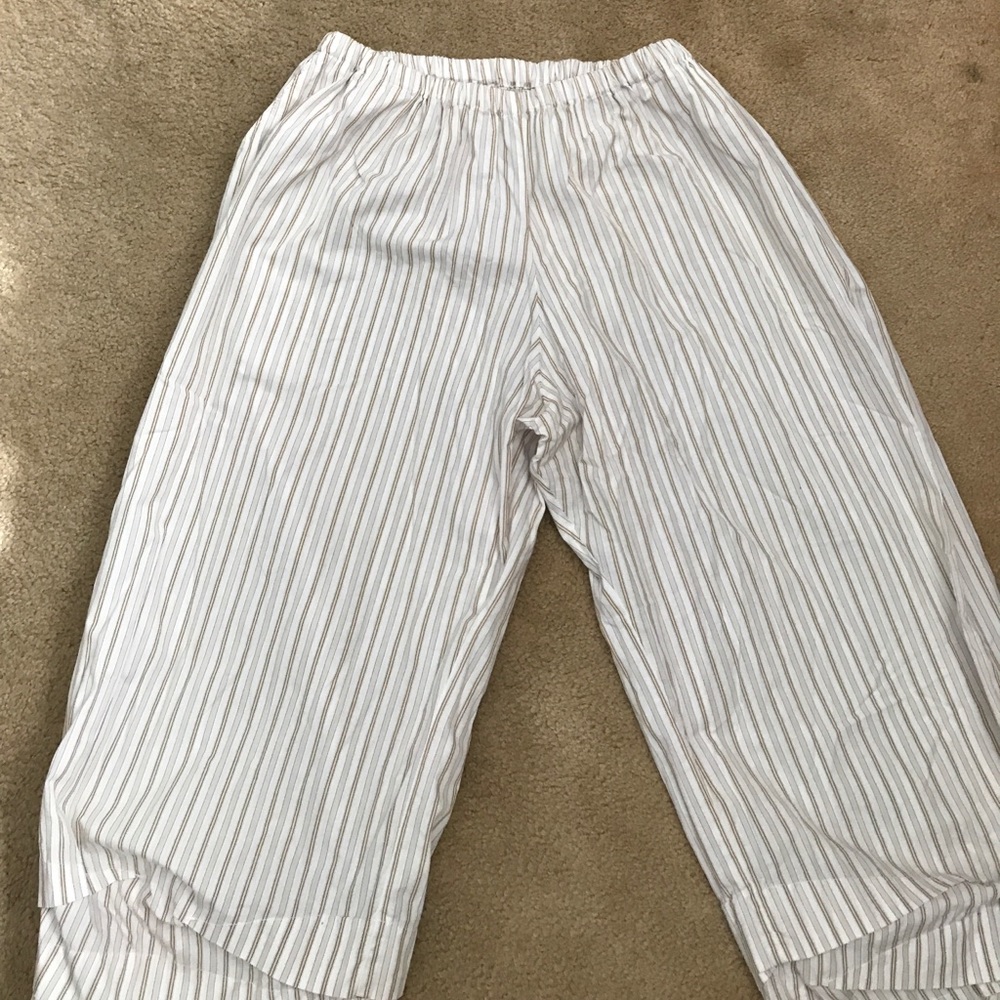 Krista Larson Cotton Broadcloth  wavy pants