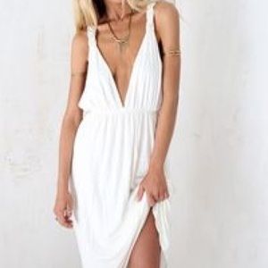 NWT Sabo Skirt Grecian Maxi Dress
