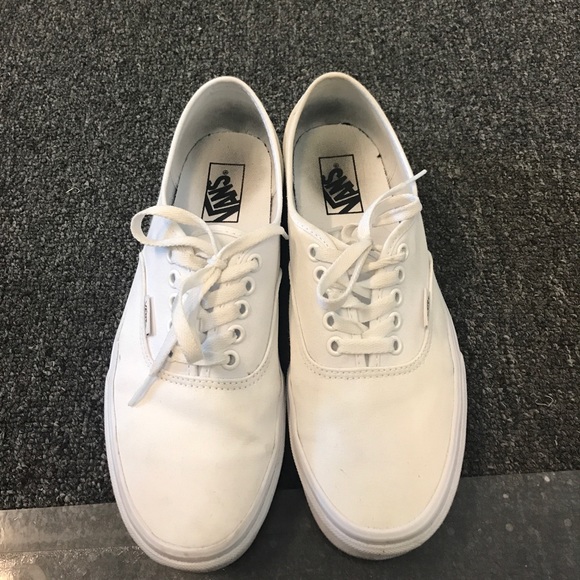 Vans Shoes - Vans. Worn for about a week. White.