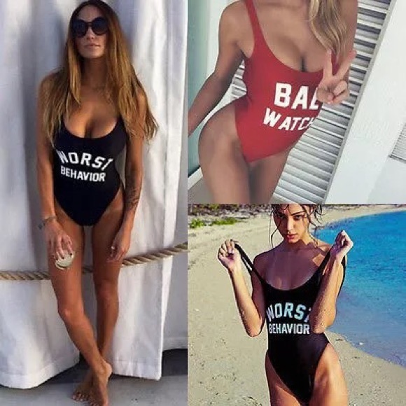Bae Watch / Worst Behavior swimsuits - Picture 2 of 4