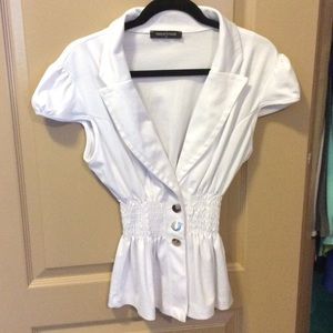 NWOT white cardigan