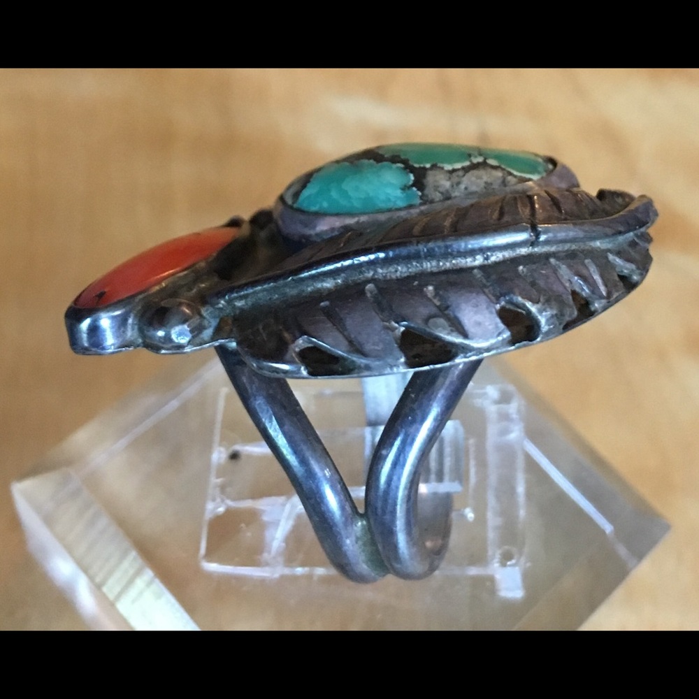 Vintage hand made Native American (Navajo) ring - Picture 3 of 3