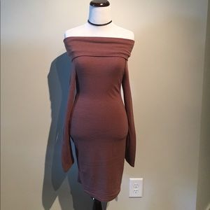 OTS bodycon dress