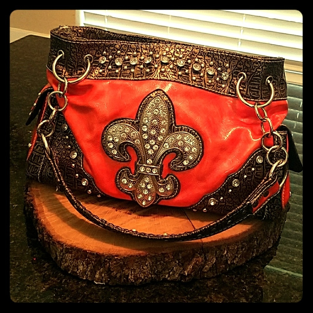 Fleur-De-Lis Purse