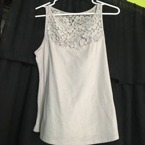 Grey Hollister tank top