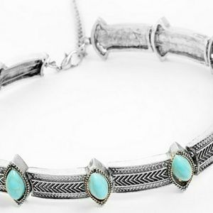 Southwestern style choker necklace