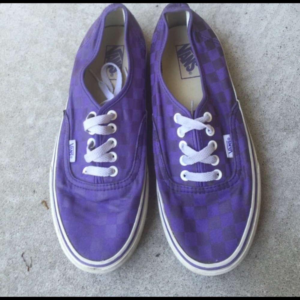 Purple vans