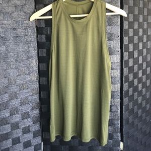 Lululemon Sports back tank top/singlet Olive green