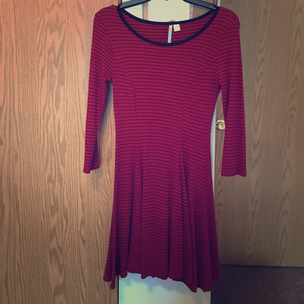 Black and red school girl dress