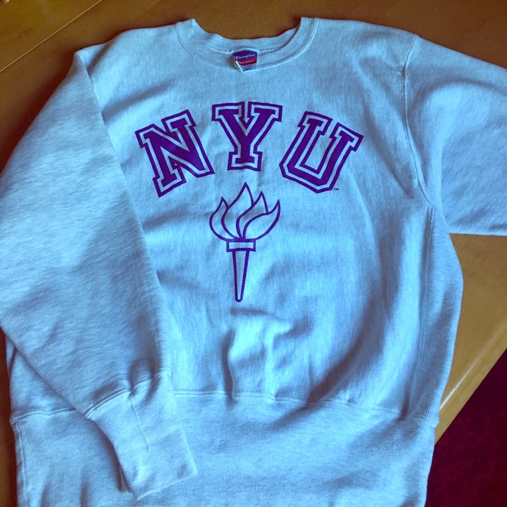 NYU sweatshirt
