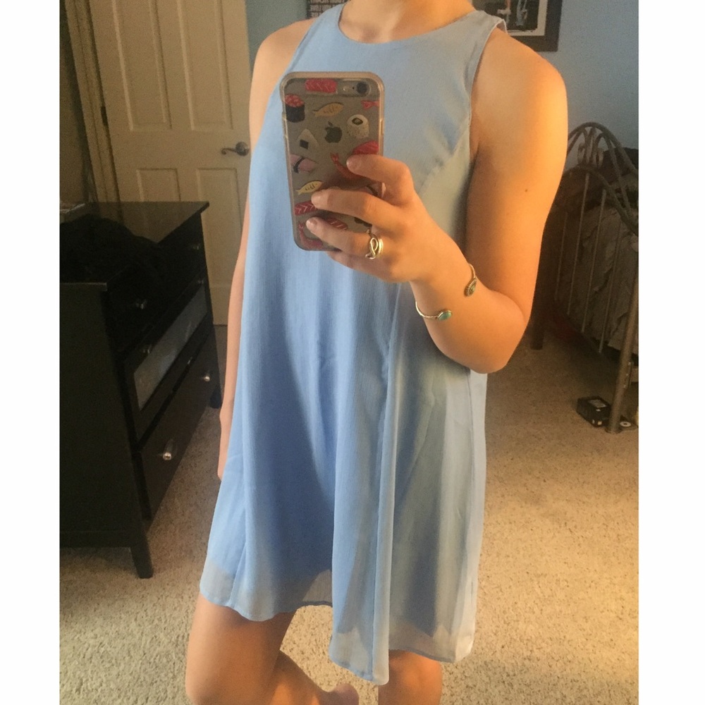 Light blue dress from Abercrombie and Fitch