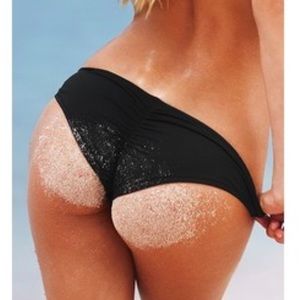 Victoria's Secret Cheeky Bikini Bottom Mint Green