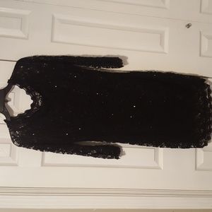 Beautiful black lace dress from Dillard's!