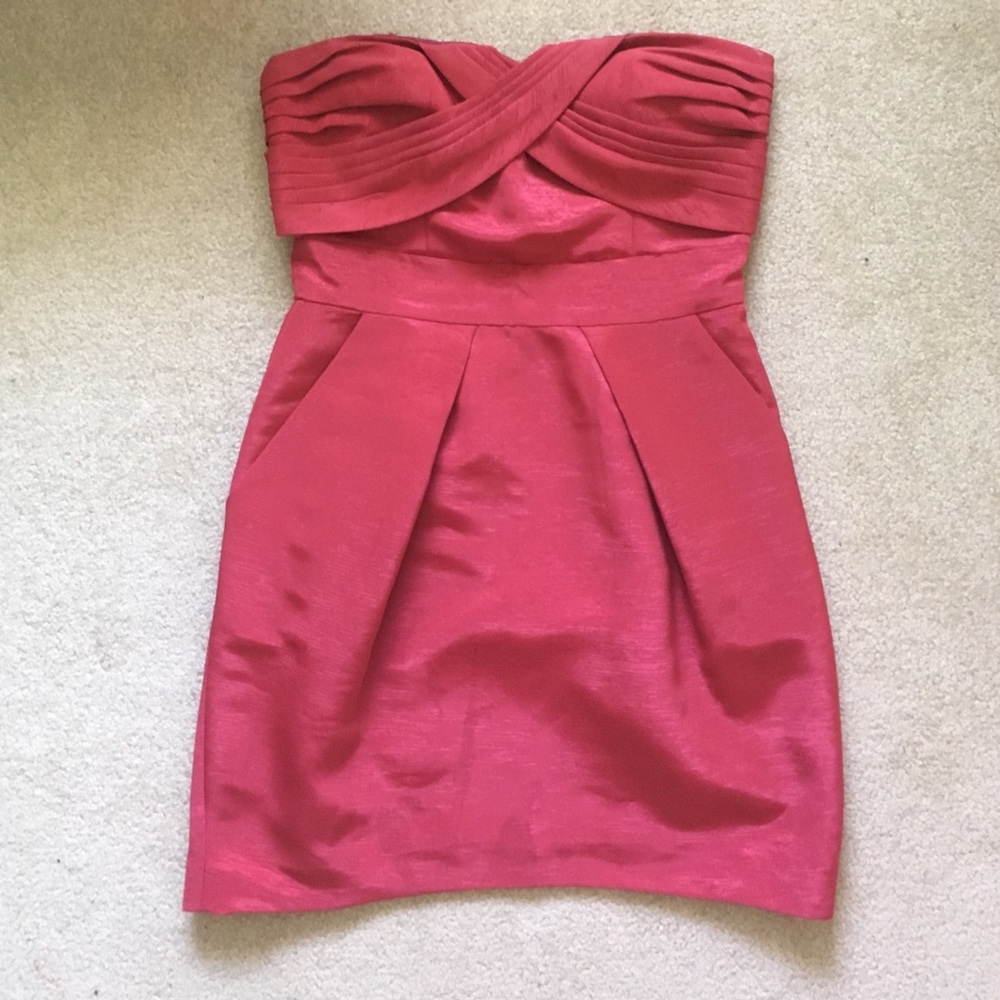 Red BCBGeneration cocktail dress
